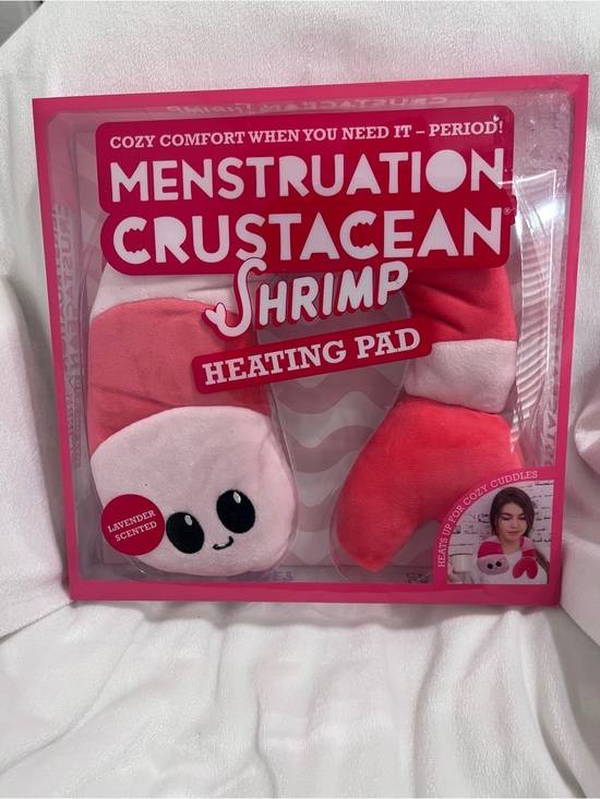 What Do You Meme Other - NEW What do you Meme Menstruation Crustacean Shrimp Heating Pad Plush!